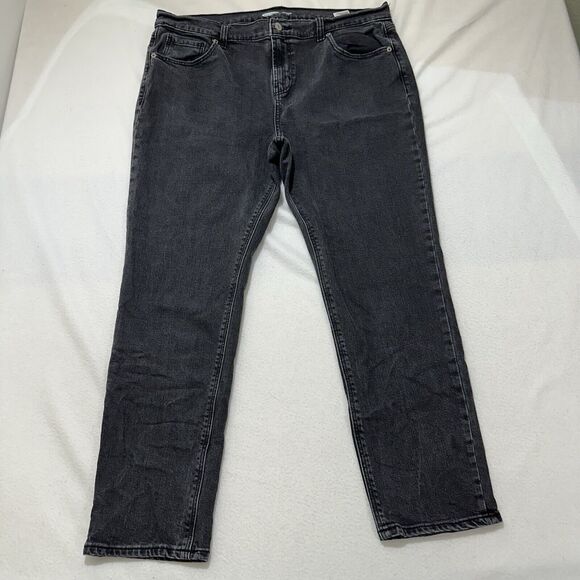 Old Navy Boyfriend Women's 14 Mid Rise Jeans Gray Denim 26" Inseam - Picture 1 of 16